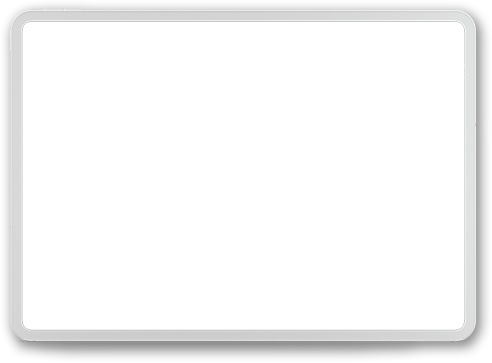 Tablet Poster Frame with Shadow